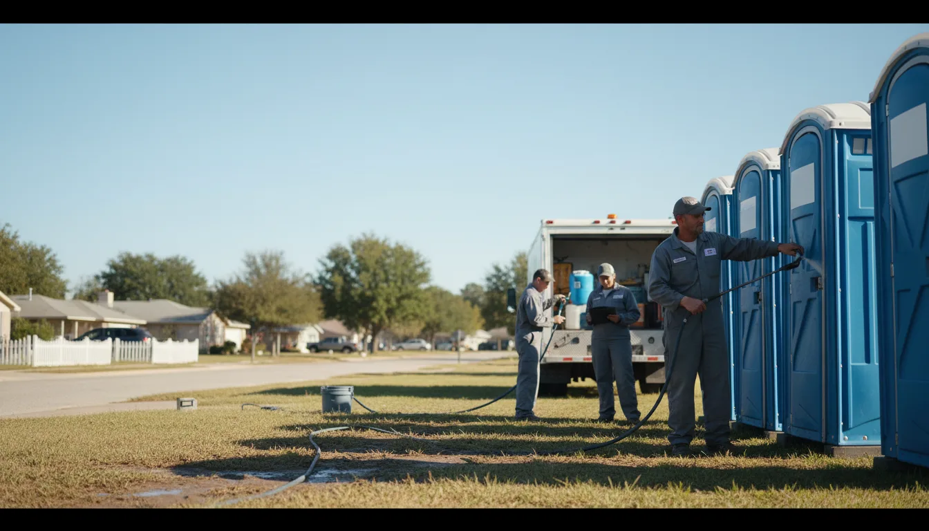 Long-Term Portable Toilet Rental in Pleasant View, TN near me